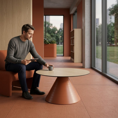 Coffee table round designer table living room table table