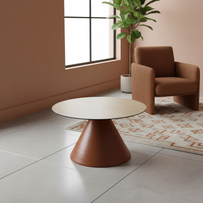 Coffee table round designer table living room table table