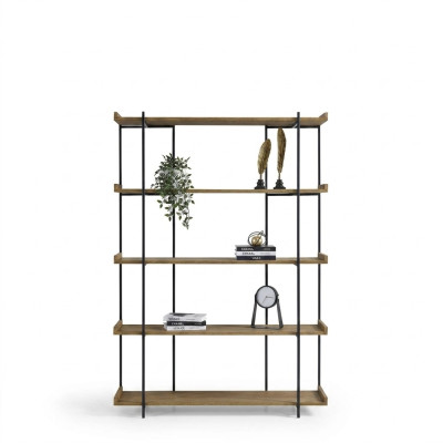 Freestanding shelf, shelf, bookcase, bookshelf, living room, wood design, new