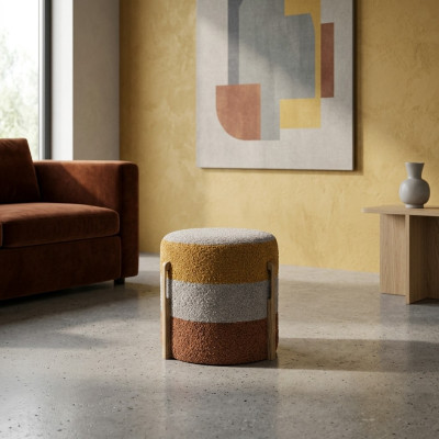 Stool Footstool Ottoman Seat Pouf Living Room Designer