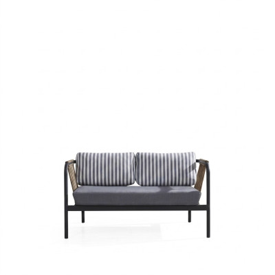 Sofa 2 seater luxury sofas modern fabric furniture design gray couch designer