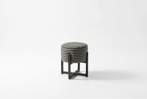 Round stool designer modern stool footstool side stool upholstery