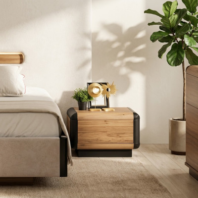 The ideal bedside table creates comfort and practicality in your bedroom.