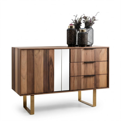 Luxurious dresser with mirror for bedroom in modern style