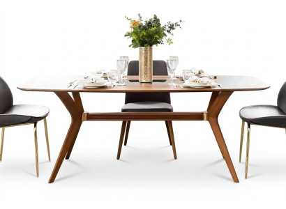 Dining table design furniture, dining room table, luxury Italian style wooden table, tables
