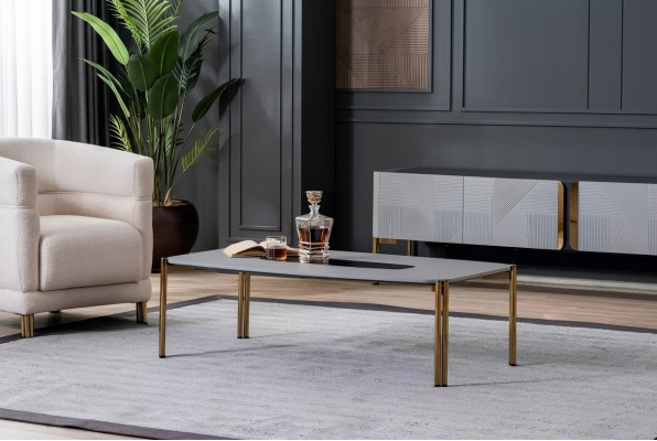 Coffee table living room white luxury coffee table design wood