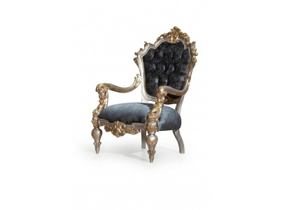 Luxurious armchair luxury upholstery textile single-seater upholstered seat single-seater living room