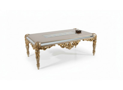 Classic coffee table, side table, wood living room table, furniture wood tables