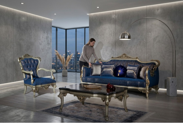 Sofa set couch set 3+1 coffee table fabric sofa three-seater couches furniture 3-piece.