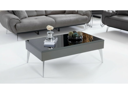 Coffee table living room wood luxury furniture modern color grey new