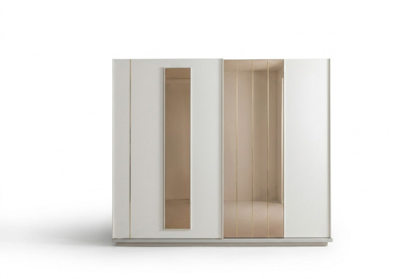 Wardrobe Luxury Cabinets Closet Wood Furniture Bedroom 250cm