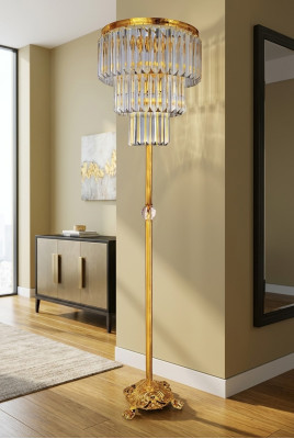 Floor lamp lights gold furniture lamp standing living room new modern