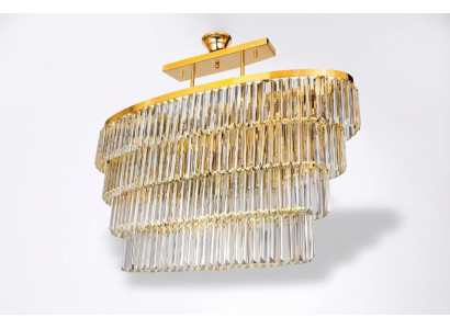 Chandelier Ceiling Pendant Luxury Crystal Gold Living Room Chandelier