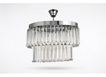 Living room chandelier crystal ceiling light new gray modern