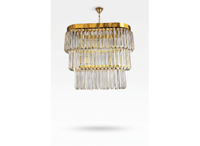 Chandelier Brass Ceiling Lights Living Room Design Luxury Modern
