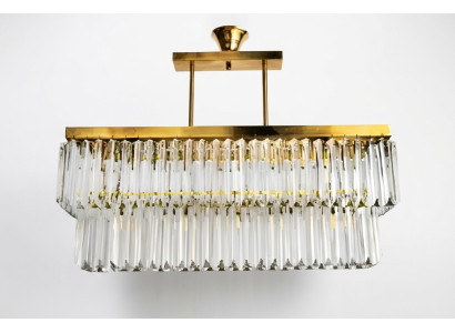 Modern ceiling chandelier designer luxury new living room brass