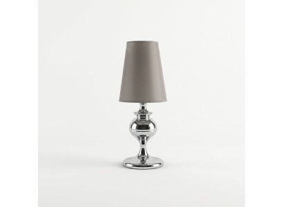 Table lamp reading lamp light bedside lamp grey metal living room