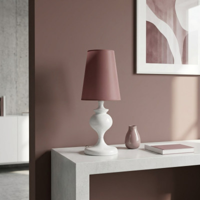 Living room table lamp design light luxury new red