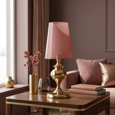 Table Lamps Luxury Design Modern Floor Lamp New Red Living Room