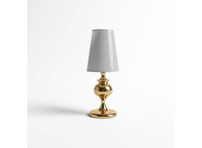 White Table Lamp Nightstand New Style Modern Desk Living Room