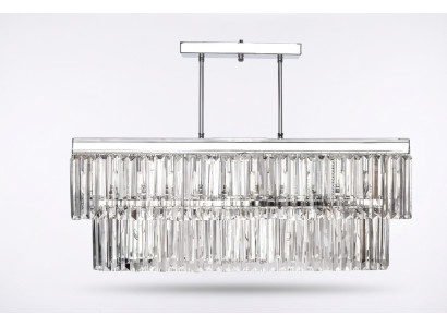 Chandelier ceiling light style modern living room new gray
