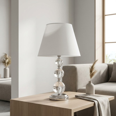 Art Nouveau table lamp, desk lamp, living room, white, bedroom.