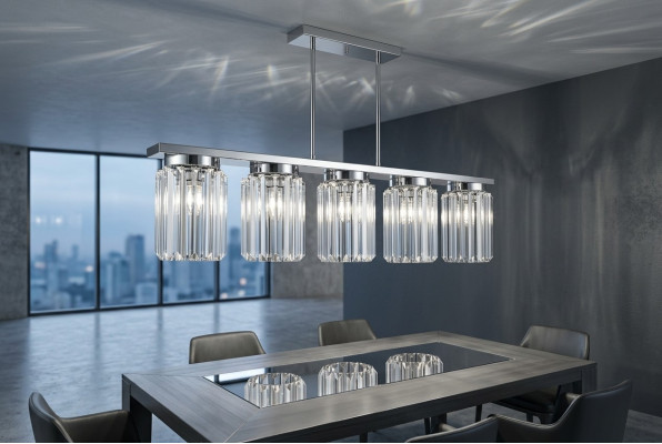 Chandelier new gray living room hanging lamp lamp pendant light decoration