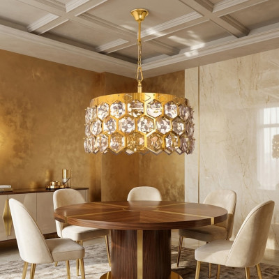 Chandelier lead crystal crystal ceiling lamp chandelier design living room