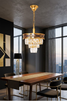 Chandelier living room lamp dining table lamp new luxury bedroom