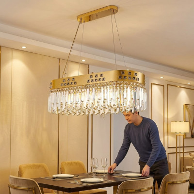 Chandelier Old Antique Crystal Chandelier New Luxury Gold