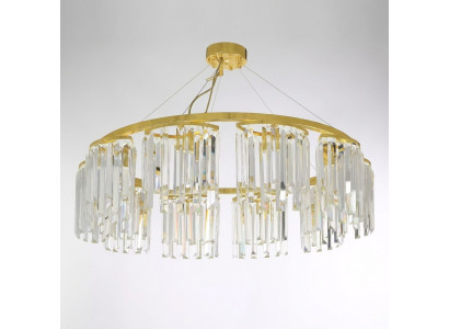 Round crystal lamp ceiling light chandelier