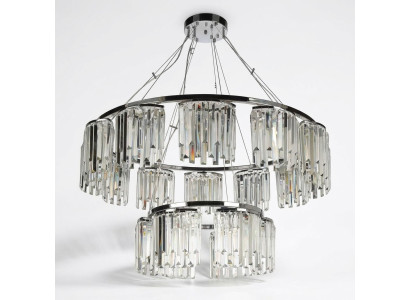 Chandelier Ceiling Light Modern Round Lamp Crystal Design Lighting