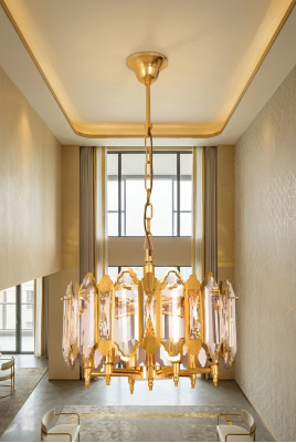Chandelier living room style modern lamp gold bedroom luxury