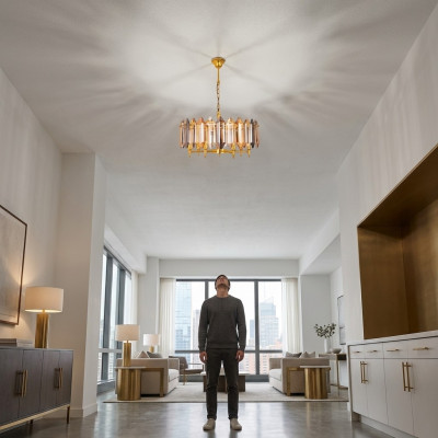 Chandelier Modern Ceiling Light Living Room Ceiling Lamp Golden Lamp