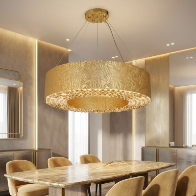 Chandelier modern gold living room lighting ceiling lamp light