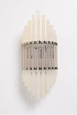 Luxury wall lamp with crystals