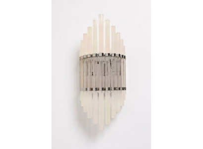 Luxury wall lamp with crystals