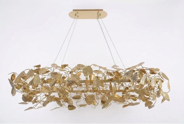 Ceiling lamp gold living room hanging lamp ceiling lamp material bronze