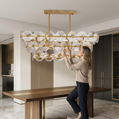 Chandelier Modern Pendant Light Lighting Crystal Lights new