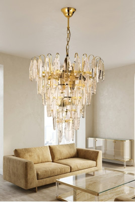 Chandelier Light Lamp Hanging Lamp Living Room New Modern Gold