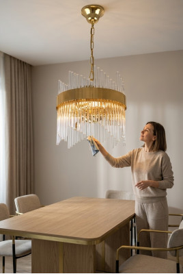 Ceiling lamp style modern ceiling light living room lamp lights gold
