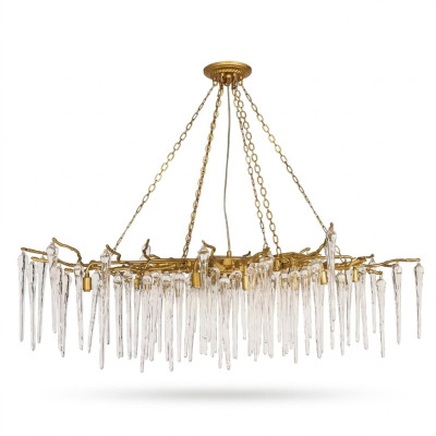 Ceiling lamp glass ceiling light living room lamp light tropics crystal