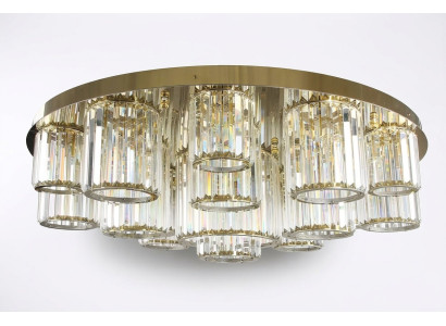 Round chandelier ceiling light ceiling lamp living room gold