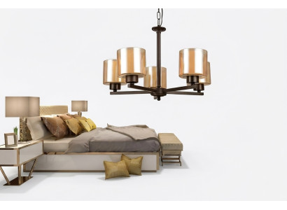 Chandelier Living Room Style Modern Hanging Lamp Bedroom Luxury New