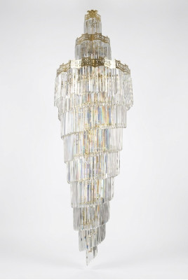 Chandelier Ceiling Light Luxury Design Crystal Light Living Room Lamp Gold