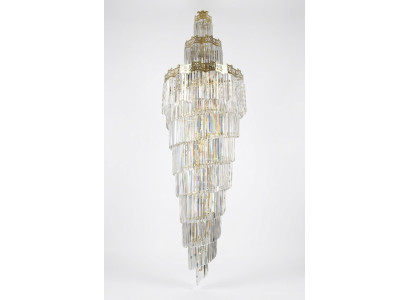 Chandelier Ceiling Light Luxury Design Crystal Light Living Room Lamp Gold