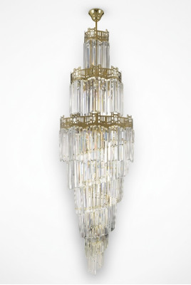 Chandelier Luxury Design Crystal Living Room Style Modern Lamp