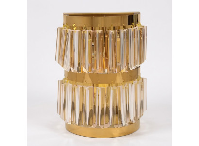 Wall sconce design wall lamp crystal pattern light living room