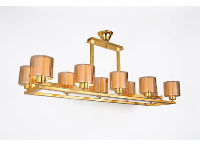 Gold-colored chandelier ceiling lamp pendant chandelier