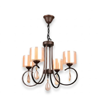 Ceiling lamp hanging design modern gold living room glass new